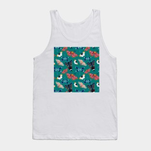 Butterflies night Tank Top